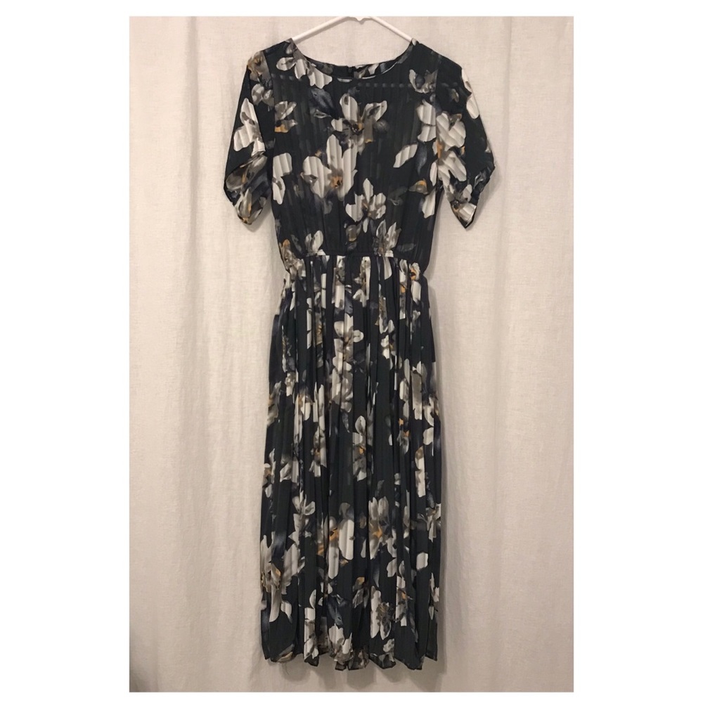 Floral midi dress